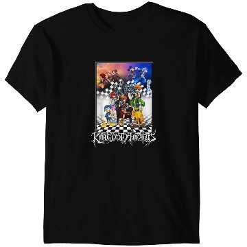 Discover Disneyss Kingdom Hearts Throne T-Shirts