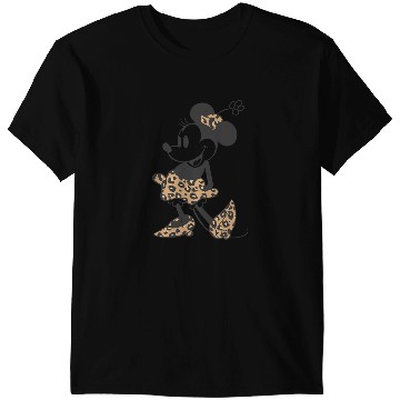 Discover Disney Minnie Mouse Cheetah Print Outfit T-Shirts