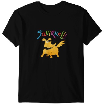 Discover Disney Pixar UP Dug Squirrel Pose T-Shirts