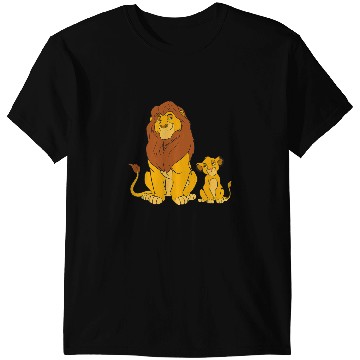 Discover Disney The Lion King Young Simba and Mufasa T-Shirts