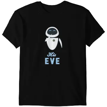 Discover Disney Pixar Wall-E His Eve Couples T-Shirts