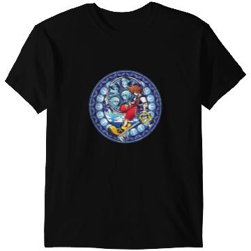 Discover Disney Kingdom Hearts Sora Stained Glass T-Shirts