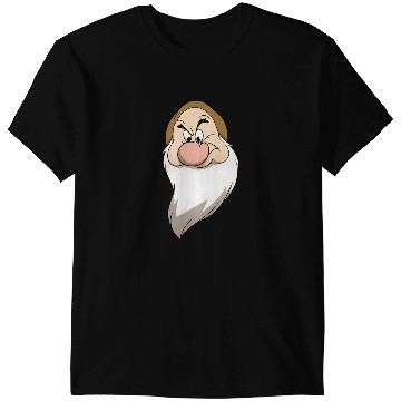 Discover Disney Snow White And The Seven Dwarfs Grumpy Big Face T-Shirts