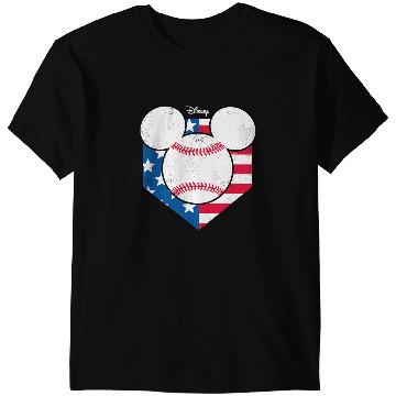 Discover Disney - Mickey Baseball Diamond T-Shirts