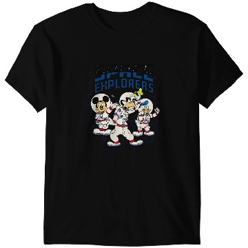 Discover Disney Mickey Goofy Donald Space Explorers T-Shirts