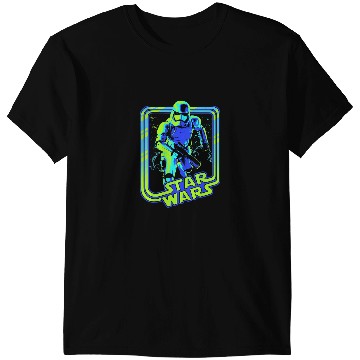 Discover Star Wars Stormtrooper Glow Neon Disney T-Shirts