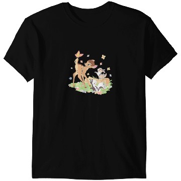 Discover Disney Bambi Thumper Flower Pastel Spring Easter T-Shirts
