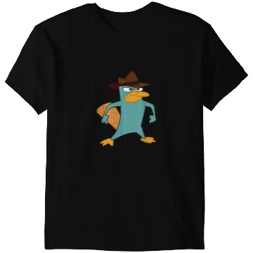 Discover Disney Phineas And Ferb Perry The Platypus Brave T-Shirts