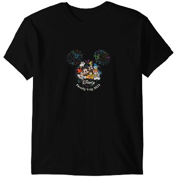 Discover Disney Mickey Friends Fireworks Vacation Family T-Shirts