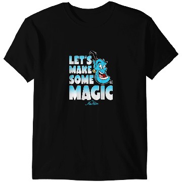 Discover Disney Aladdin Genie Lets Make Some Magic Gradie T-Shirts