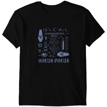 Discover Disney Hocus Pocus Halloween Transformation Spell Recipe T-Shirts