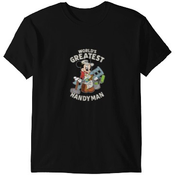 Discover Disney Mickey Mouse Worlds Greatest Handyman T-Shirts
