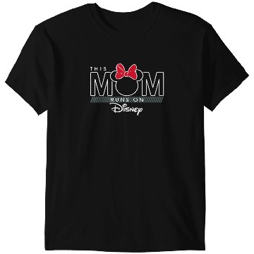 Discover Disney Minnie Mouse This Mom Runs on Disney T-Sh T-Shirts