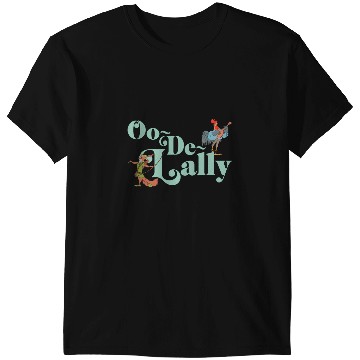 Discover Disney Robin Hood Oo-De-Lally Iconic Quote Chest Text Logo T-Shirts