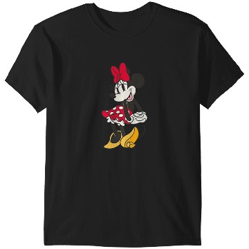 Discover Disney Minnie Mouse Sassy Pose Small Pocket Logo T-Shirts