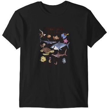 Discover Disneyss Pixars Finding Nemo Fish Guide T-Shirts