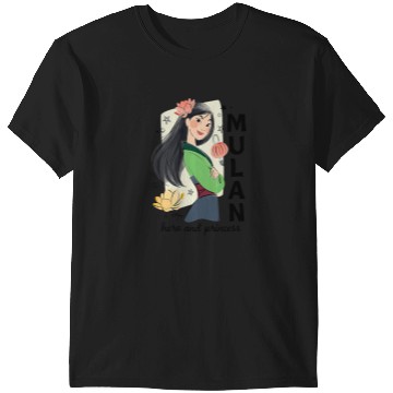 Discover Disney Princess Mulan Hero And Princess T-Shirts