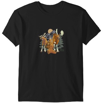 Discover Disney Brother Bear Moose Bear Midnight Mountain T-Shirts