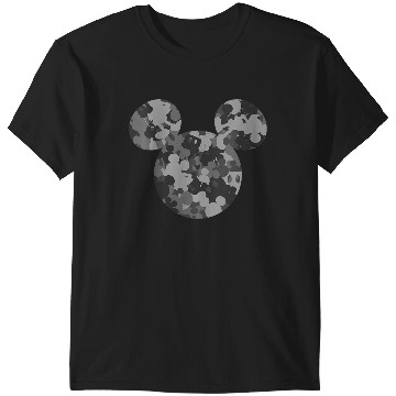Discover Disneyss Mickey Camo Gray T-Shirts