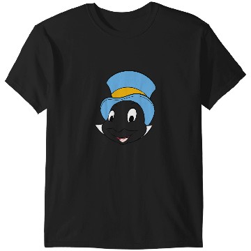 Discover Disney Pinocchio Jiminy Cricket Big Face T-Shirts