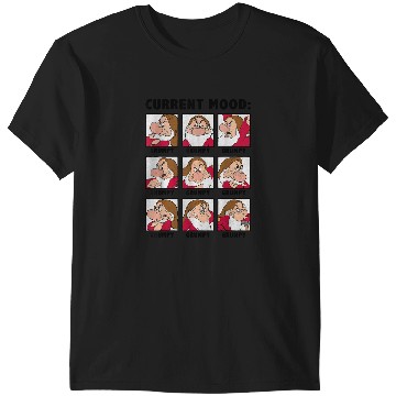 Discover Disney Snow White Current Mood Always Grumpy Graphic T-Shirt T-Shirts