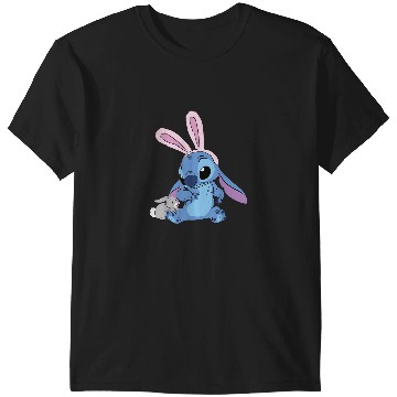 Discover Disney Stitch with Easter Bunny T-Shirts