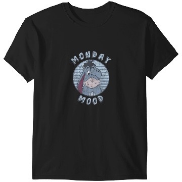 Discover Disney Winnie The Pooh Eeyore Monday Mood  Circl T-Shirts