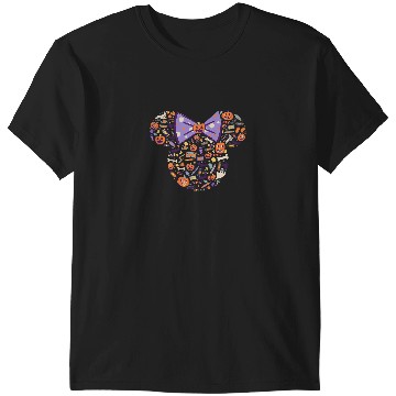 Discover Disney Minnie Mouse Icon Candy and Pumpkins Hall T-Shirts