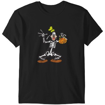 Discover Disney Goofy Skeleton Halloween T-Shirts