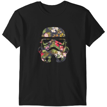 Discover Tropical Stormtrooper Floral Print Disney+ T-Shirt T-Shirts