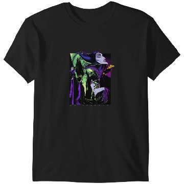 Discover Disney Sleeping Beauty Maleficent Large Side Por T-Shirts