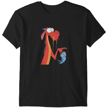 Discover Disneyss Mulan Mushu Cricket Pocket T-Shirts