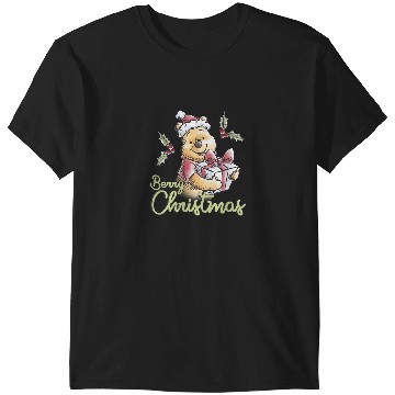 Discover Disney Winnie the Pooh Berry Christmas T-Shirts