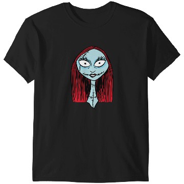 Discover Disney The Nightmare Before Christmas Sally Big Face T-Shirts