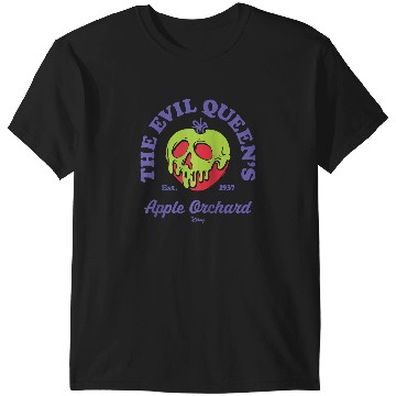Discover Disney Villains - Evil Queens Apple Orchard Raglan Baseball Tee T-Shirts