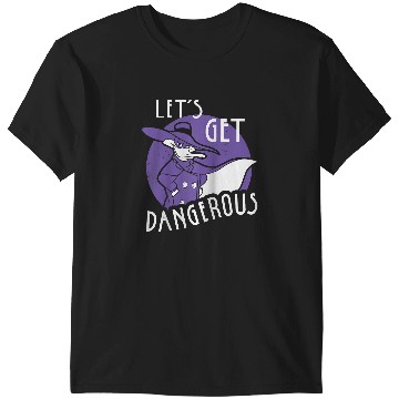 Discover Disney Darkwing Duck Let's Get Dangerous Raglan Baseball Tee T-Shirts