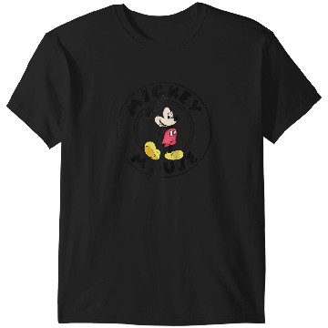 Discover Disney Classic Mickey Mouse Raglan Baseball Tee T-Shirts
