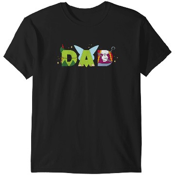 Discover Disneyss Peter Pan Tinker Bell Fathers Day Birthday Best Dad T-Shirts
