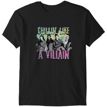 Discover Disney Descendants Chillin Like A Villain T-Shirts