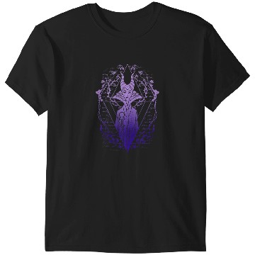 Discover Disney Sleeping Beauty Maleficent Geometric Portrait Tank Top T-Shirts
