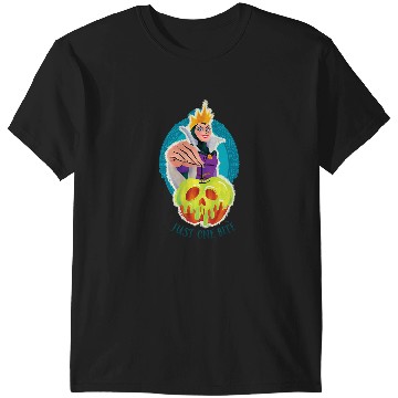 Discover Disney Villains Evil Queen Poison Apple Just One Bite T-Shirts