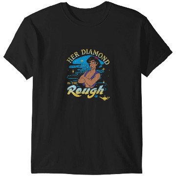 Discover Disney Aladdin Her Diamond In The Rough Portrait T-Shirts