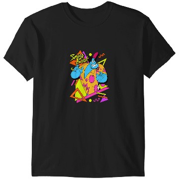 Discover Disney Aladdin Genie Retro 90s Style Poster T-Shirts