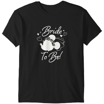 Discover Disney Minnie Mouse Bride to Be Wedding Bridal Bachelorette T-Shirts