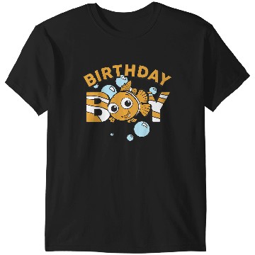 Discover Kids Disney Pixar Finding Nemo Birthday Boy Cute Nemo Youth T-Shirts
