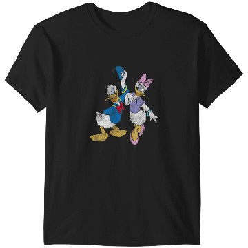 Discover Disney Mickey And Friends Donald And Daisy Distressed T-Shirts