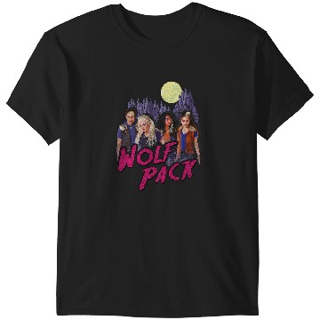 Discover Disney Zombies Wolf Pack Full Moon Group Poster T-Shirts