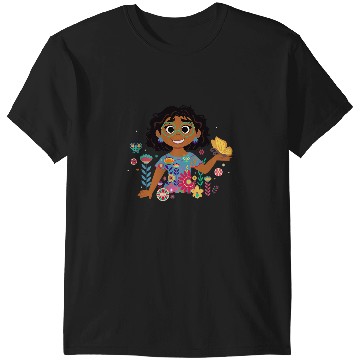 Discover Disney Encanto Mirabel Spring Easter Butterflies and Flowers T-Shirts