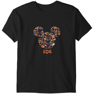 Discover Disney Mickey Mouse Icon Halloween Son T-Shirts