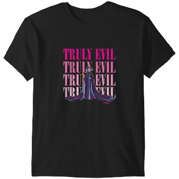 Discover Disney Villains - Maleficent Truly Evil Stacked T-Shirts